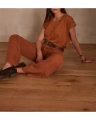 T-shirt Tina caramel