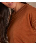 T-shirt Tina caramel