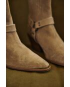 Lauren beigefarbene Stiefel