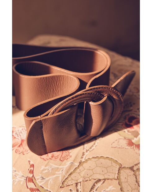 Ceinture Large Eliott chocolat