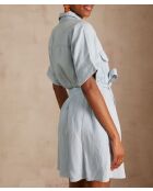 Laya R lichte indigojurk