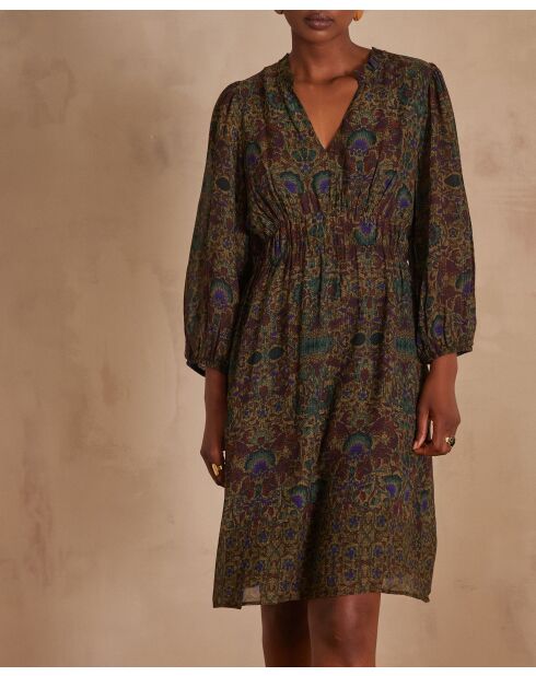 Marlene R Imp donkerbruine jurk