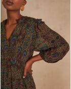 Marlene R Imp donkerbruine jurk