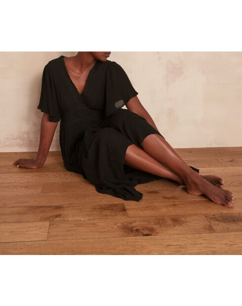 Camille R zwarte jurk