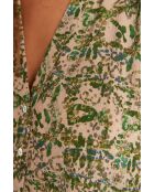 Albane R imp Engelse groene jurk