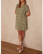 Albane R imp Engelse groene jurk