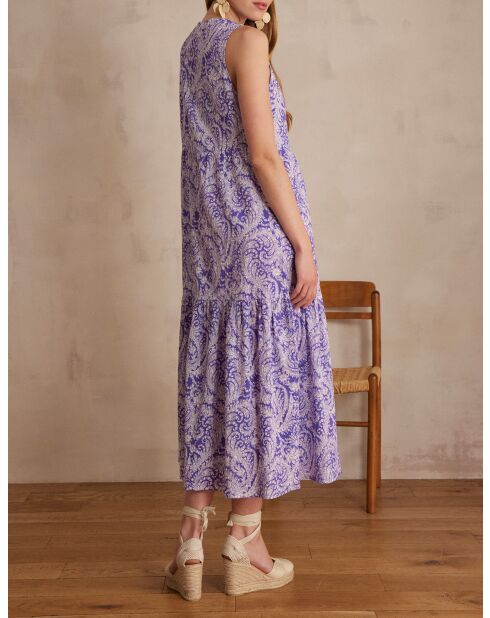 Limana R Imp lila Kleid