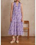 Limana R Imp lila Kleid