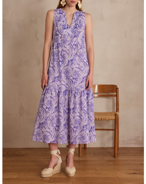 Limana R Imp lila Kleid