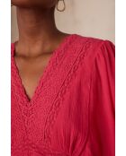 Camille R jurk in lichtfuchsia