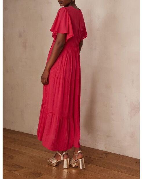 Camille R jurk in lichtfuchsia