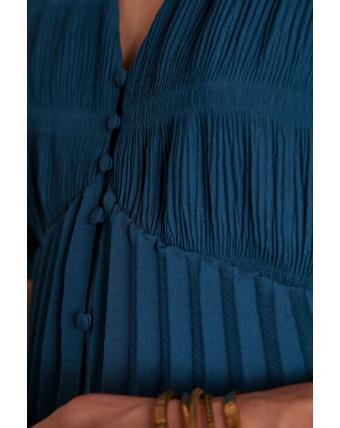 Cyriella R petrolfarbenes Kleid