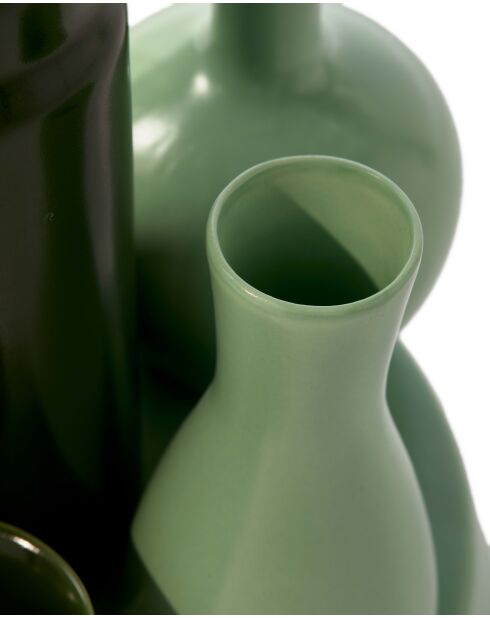 Vase vert de Hong Kong - D25xH26 cm