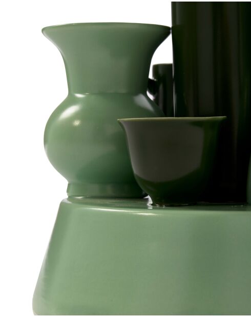 Vase vert de Hong Kong - D25xH26 cm