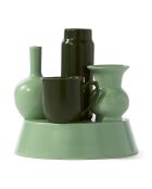 Vase vert de Hong Kong - D25xH26 cm