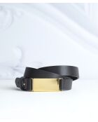 Ceinture Fine Ct Romeo noir