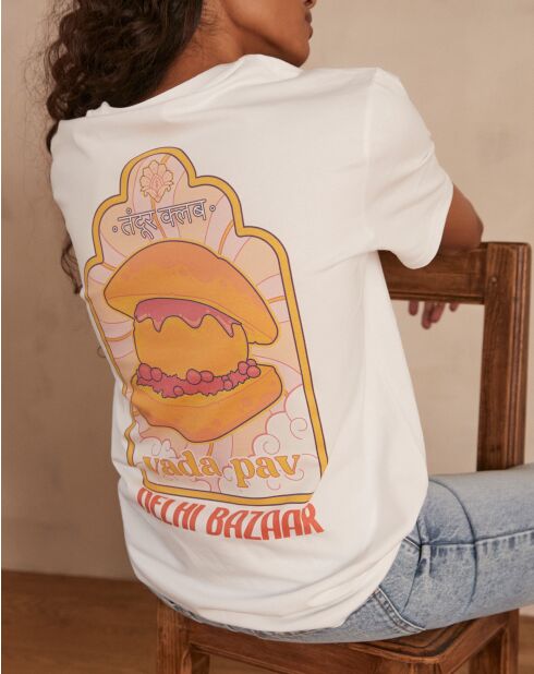Vada Pav weißes T-Shirt