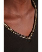 T-shirt nera Blueberry