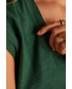 Delya Englisches grünes T-Shirt