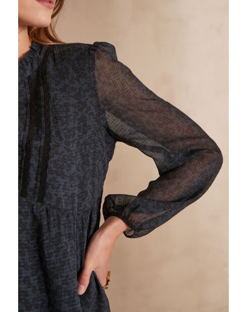 Marineblauwe jurk Lyne R Imp