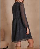 Marineblauwe jurk Lyne R Imp