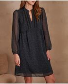 Marineblauwe jurk Lyne R Imp