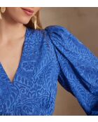 Robe Liviana R imp bleu