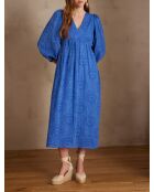 Robe Liviana R imp bleu