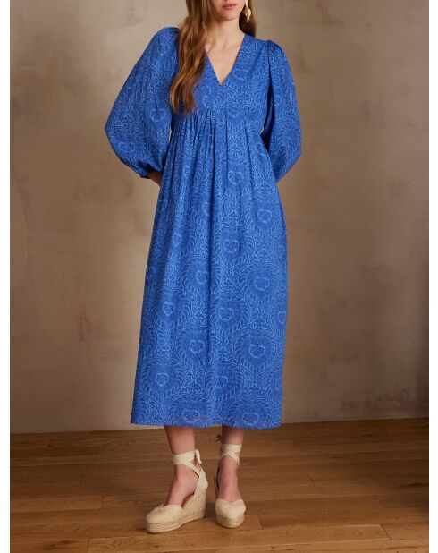 Robe Liviana R imp bleu