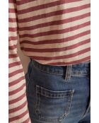 Camiseta Daisy rosa oscuro