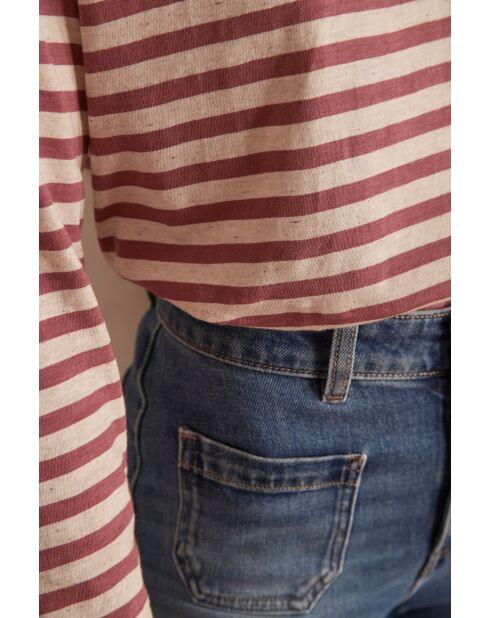 T-Shirt Daisy rose foncé