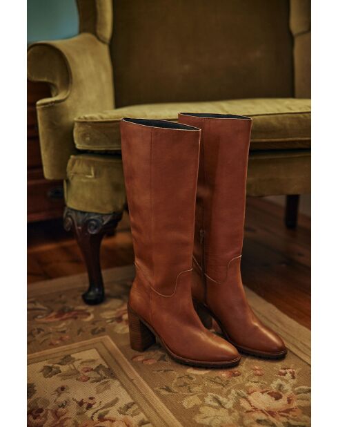 Bottes Lenny bottes camel clair