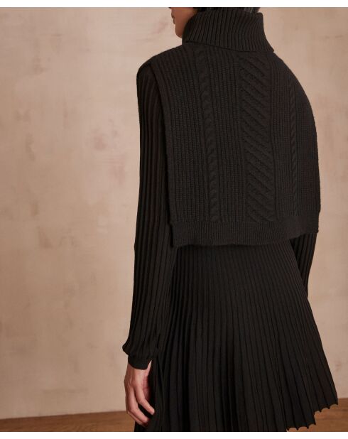 Plastron Liame noir