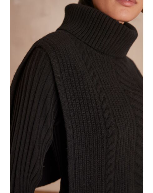 Plastron Liame noir