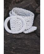 Ceinture Large Belya blanc