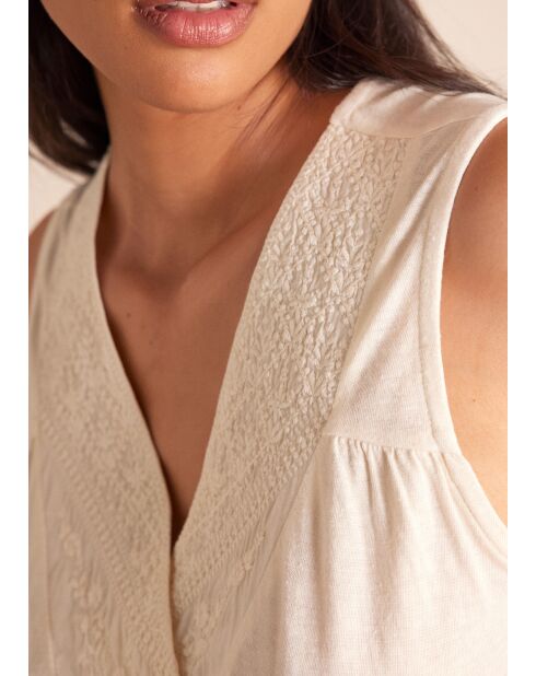 Felix crèmekleurig T-shirt