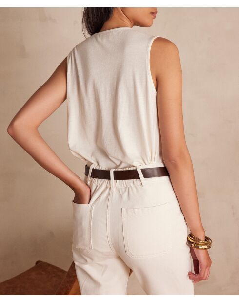 Felix crèmekleurig T-shirt