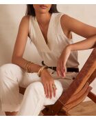 Felix crèmekleurig T-shirt