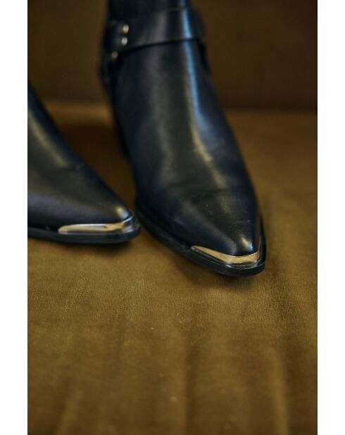 Lauren Stiefel schwarze Stiefel