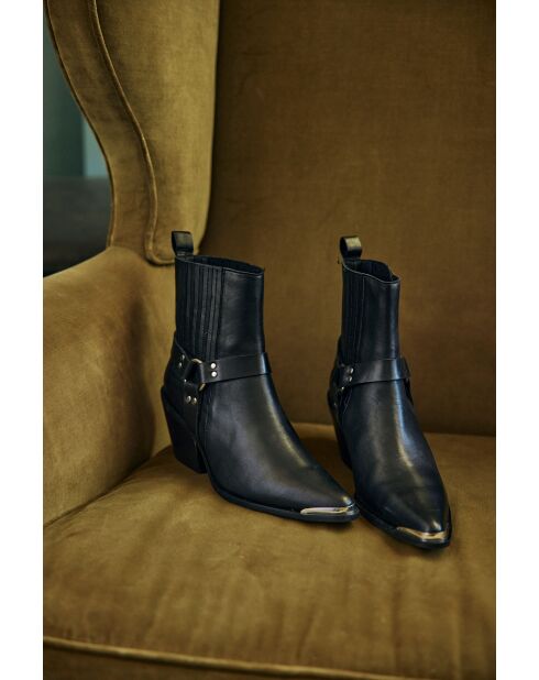 Lauren Stiefel schwarze Stiefel