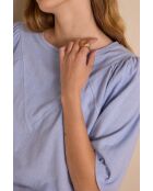 Hemelsblauw t-shirt van Angele