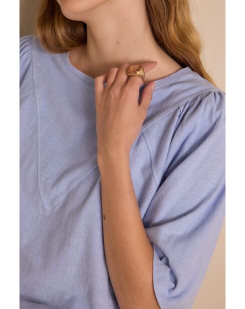 Angele himmelblaues T-Shirt