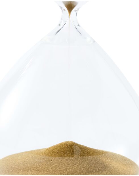 Boule de sablier XS doré - D4xH8.5 cm