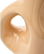 Vase trois oreilles beige L / H50,5 cm - 38x22x50.5 cm