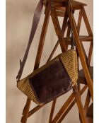 Sac Gabriel banane Xl jute chocolat