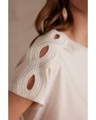 Ecru T-shirt Apoline