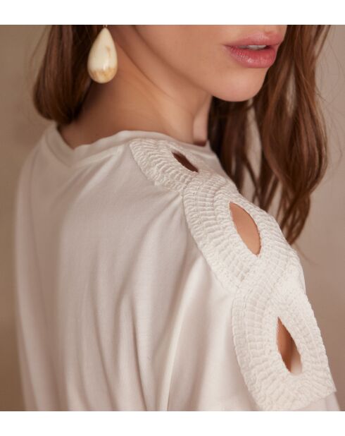 Ecru T-shirt Apoline