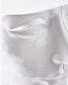 Statue Tête gauche haut blanche - 56x46x40 cm