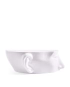 Statue Tête gauche haut blanche - 56x46x40 cm