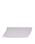 Statue Tête gauche haut blanche - 56x46x40 cm